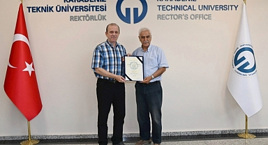 KTÜ'DE 54 YIL SONRA GELEN DİPLOMA!