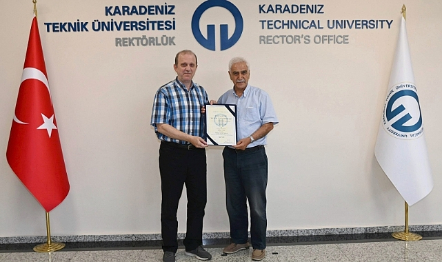 KTÜ'DE 54 YIL SONRA GELEN DİPLOMA!