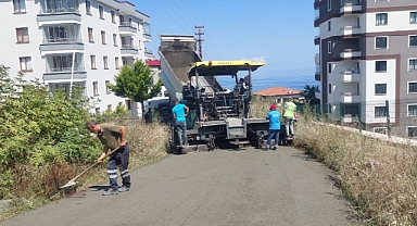 ORTAHİSAR'IN YOL STANDARTLARI YÜKSELİYOR 