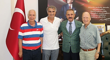 ŞENOL GÜNEŞ'TEN BAŞKAN KOÇAL'A ZİYARET