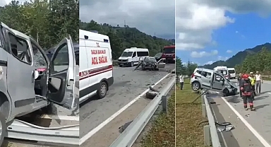 TRABZON’DAKİ TRAFİK KAZASINDA BİR KİŞİ HAYATINI KAYBETTİ