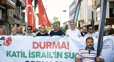 TRABZON'DAN FİLİSTİN'E DESTEK