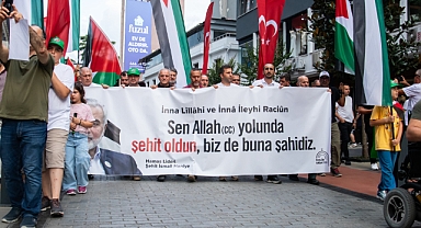 TRABZON'DAN FİLİSTİN'E DESTEK YÜRÜYÜŞÜ