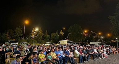 TRABZON'UN İLÇELERİNDE YAZLIK SİNEMA RÜZGARI