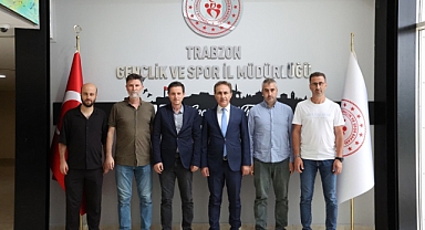 TSYD YÖNETİMİ ARICIOĞLU'NU ZİYARET ETTİ 