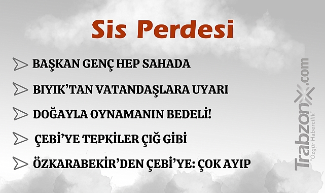 23.09.2024 SİS PERDESİ