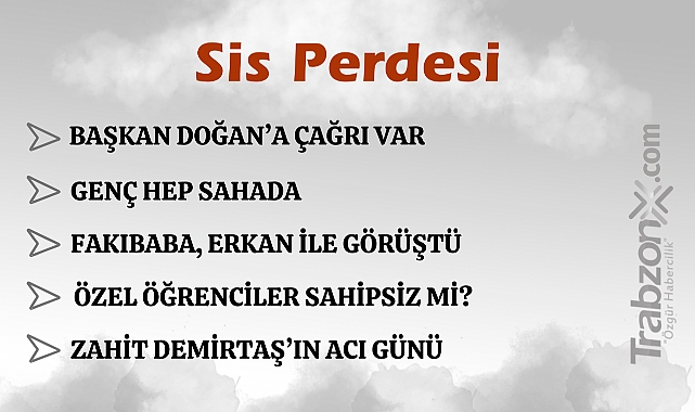 29.09.2024 SİS PERDESİ