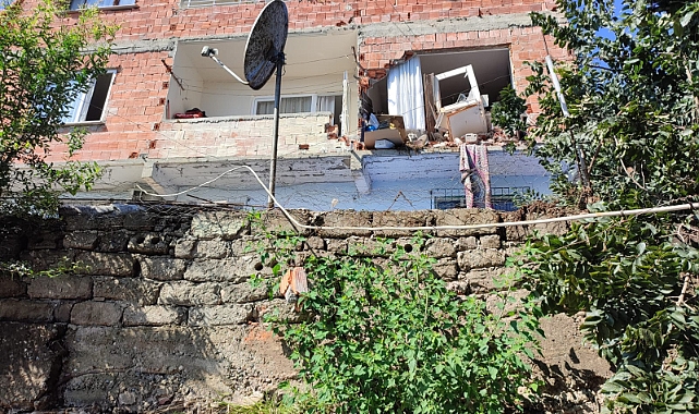 ARAKLI'DA FACİAYA RAMAK KALA... BİR AİLE ÖLÜMDEN SON ANDA KURTULDU...