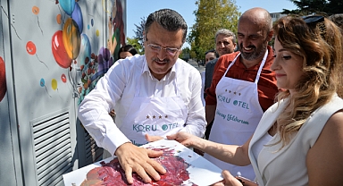 BAŞKAN GENÇ'TEN ASLI BEBEĞE DESTEK ELİ