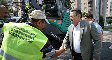 BÜYÜKŞEHİR'DEN ASFALT ATAĞI