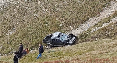 GÜMÜŞHANE'DE FECİ KAZA: 1 ÖLÜ