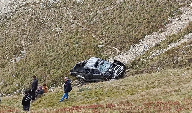 GÜMÜŞHANE'DE FECİ KAZA: 1 ÖLÜ