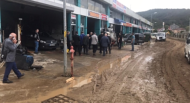 MHP HEYETİ SEL BÖLGESİNDE 