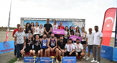 PLAJ VOLEYBOLUNDA KAZANANLAR BELLİ OLDU