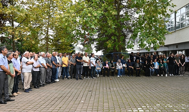 PROF. DR. ERDÖL İÇİN KTÜ'DE TÖREN DÜZENLENDİ