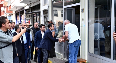 ŞEHİT BABASI İMAMOĞLU'NU DUYGULANDIRDI 