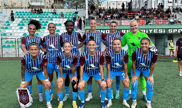 TRABZONSPOR KADIN FUTBOL TAKIMI 3-0 GALİP