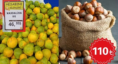 1 KİLO FINDIĞA 2.5 KİLO MANDALİNA  