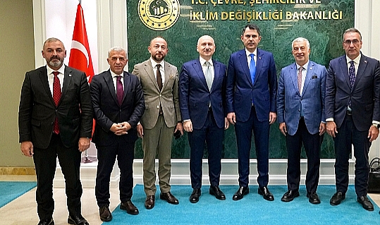 BAŞKAN BİLGİN ANKARA'DA... YENİ PROJELER MASADA...