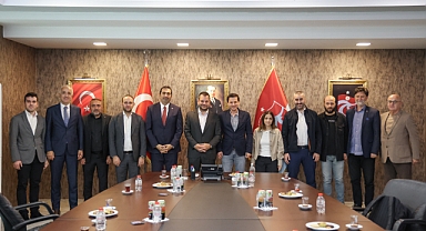 BAŞKAN DOĞAN'DAN TSYD'YE ZİYARET