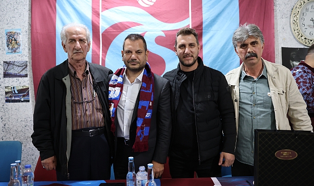 DOĞAN'DAN FAROZLULAR TARAFTAR DERNEĞİ'NE ZİYARET