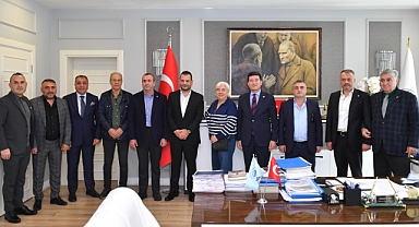 DOĞAN'DAN KAYA'YA ZİYARET