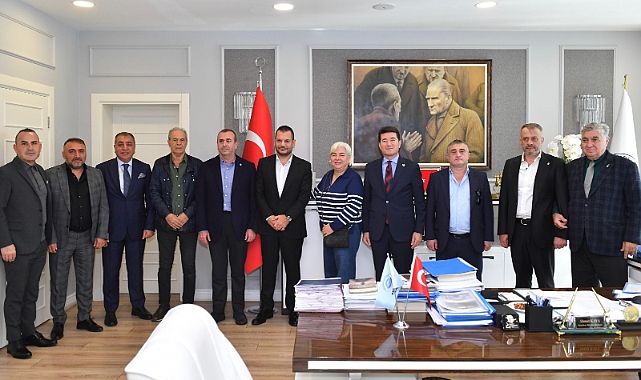 DOĞAN'DAN KAYA'YA ZİYARET