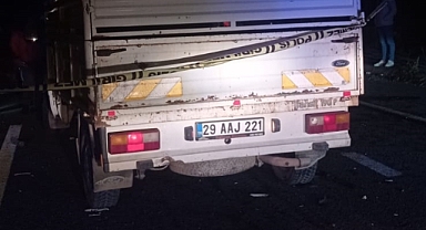 GÜMÜŞHANE'DE FECİ KAZA: 1 ÖLÜ, 3 YARALI
