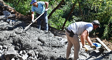 HEYELAN NEDENİYLE KAPANAN YOL YENİDEN ULAŞIMA AÇILACAK