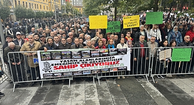 KARADENİZ YAŞAM ALANLARINA SAHİP ÇIKMAK İÇİN YÜRÜDÜ