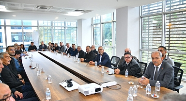 MAHALLE BAŞKANLARINDAN KAYA'YA ZİYARET