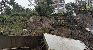 RİZE'DE KORKU DOLU ANLAR!