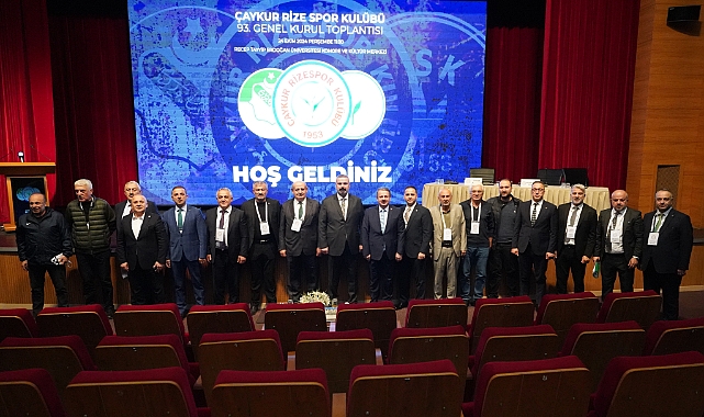 RİZESPOR'DA 93. GENEL KURUL TOPLANTISI YAPILDI