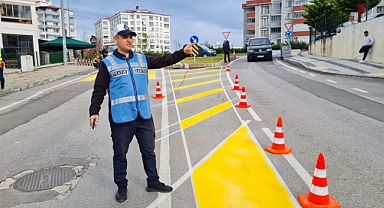 TRABZON'DA YANLIŞ PARK YAPANLARA CEZA YAĞDI