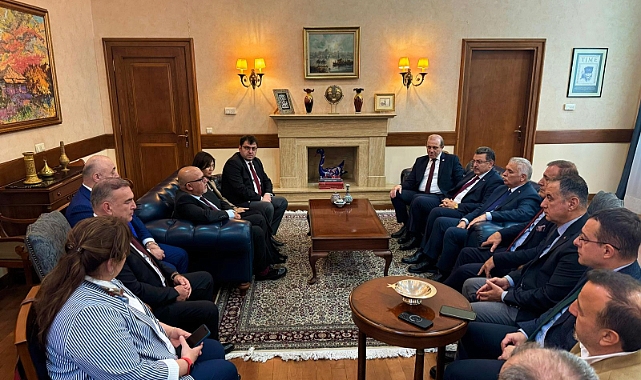 TRABZON HEYETİNDEN TİFLİS BÜYÜKELÇİLİĞİNE ZİYARET