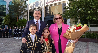 VALİ ERGÜN GÖREVİNE BAŞLADI