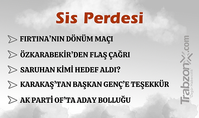 08.11.2024 SİS PERDESİ