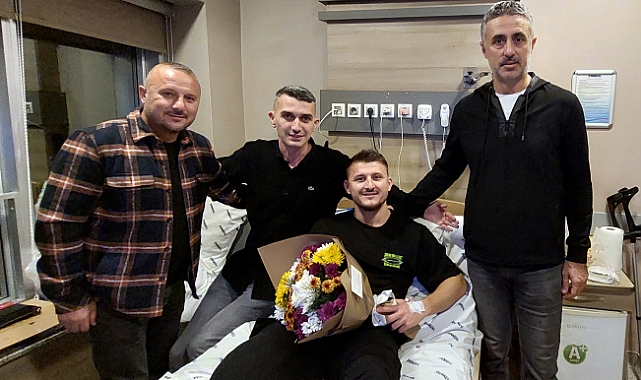 1461 TRABZON FK'NIN FUTBOLCUSU YUSUF TÜRK AMELİYAT OLDU