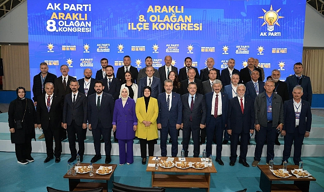 AK PARTİ ARAKLI'DA SERDAN İLE YOLA DEVAM
