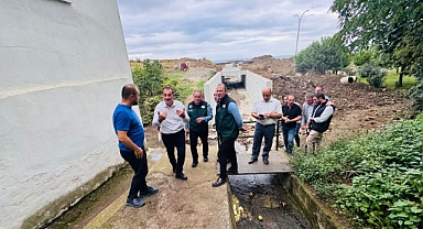 AKÇAABAT'TA BİSİKLET YOLU PROJESİNDE ÇALIŞMALAR TAM GAZ