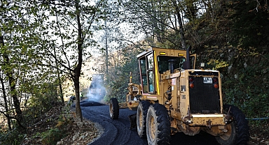 ARSİN'DE ASFALT HAMLESİ... ASFALTSIZ MAHALLE KALMAYACAK...