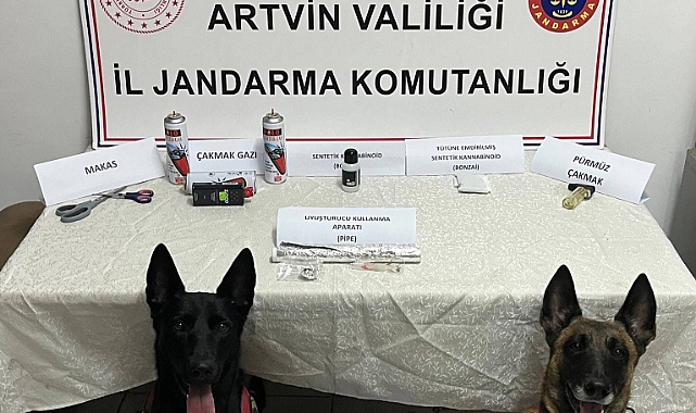 ARTVİN'DE ZEHİR OPERASYONU: 3 TORBACI TUTUKLANDI