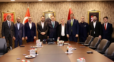 BAŞDENETÇİ MALKOÇ'TAN DOĞAN'A ZİYARET