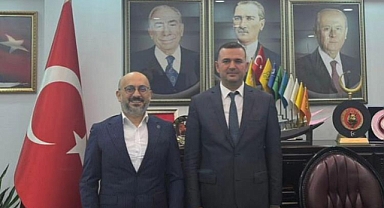 BAŞHEKİM KANT'TAN BAŞKAN SİVRİKAYA'YA 'HAYIRLI OLSUN' ZİYARETİ