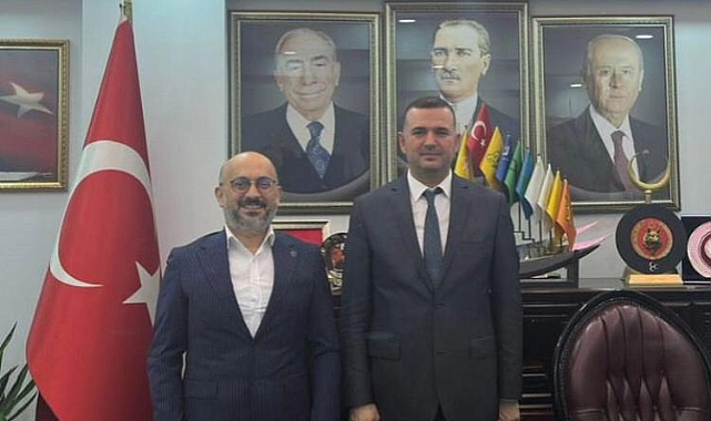 BAŞHEKİM KANT'TAN BAŞKAN SİVRİKAYA'YA 'HAYIRLI OLSUN' ZİYARETİ