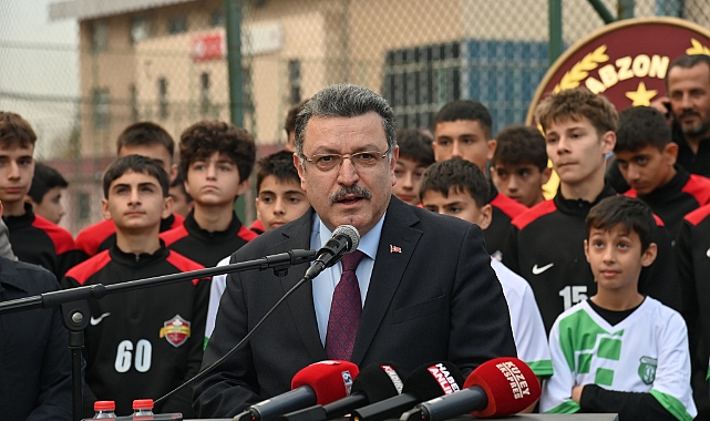 BAŞKAN GENÇ'TEN AMATÖR KULÜPLERE DESTEK SÖZÜ