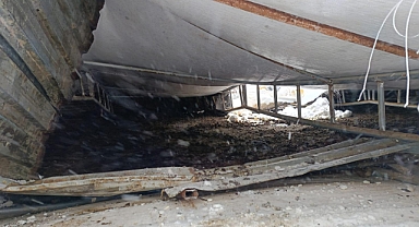 BAYBURT'TA 20 KÜÇÜKBAŞ HAYVAN TELEF OLDU