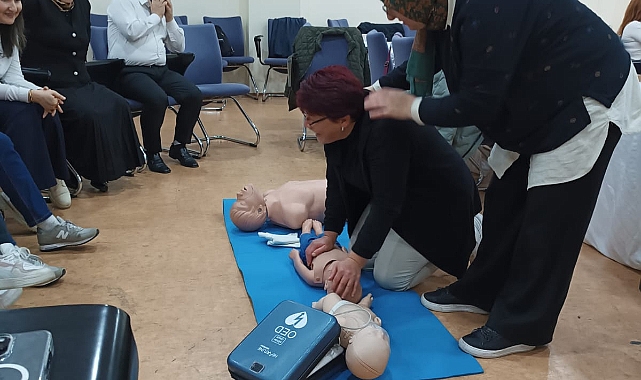 CİB TRABZON BÖLGE MÜDÜRLÜĞÜ'NDEN BASIN MENSUPLARINA İLK YARDIM EĞİTİMİ
