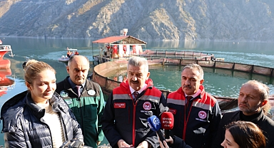 DERİNER BARAJINDA HEDEF 1.4 MİLYAR LİRALIK ÜRETİM