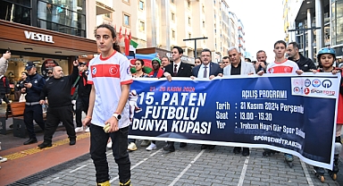 DÜNYA ŞEHRİ TRABZON'DA PATEN FUTBOLU BAŞLIYOR